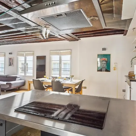 Apartmán Rue Montorgueil - Les Halles Paříž
