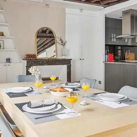 Rue Montorgueil - Les Halles Apartmán Paříž